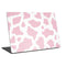 Pink Cow Print Laptop Skins